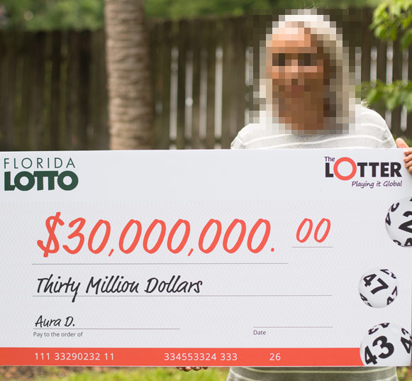 mujer gana lotería